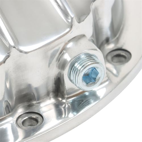 GXYWADY Differential Cover 8.5 and 8.6 Ring Gear Diff Cover Cast Aluminum Replacement for Chevy Replacement for GM Intermediates 1964-Up (all A-B-C-G-K-0 Axles)