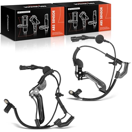 A-Premium Front Left and Right ABS Wheel Speed Sensors Compatible with Ford, Mercury Models - Escape 2009-2012, Mariner 2009-2011 - Front Driver and Passenger Side, 2-PC Set