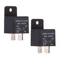 EHDIS Car Relay 4 Pin 12v 40amp Spst Model No.: JD2912-1H-12VDC 40A 14VDC, Auto Switches & Starters,Pack of 2