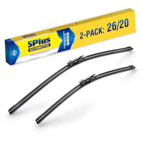 5 PLUS Custom-Fit Wipers fits Toyota Avalon 2005-2012 Wiper Blades