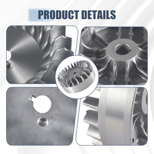 Aluminum Flywheel 10krpm for Predator 212cc 200cc 224cc Non Hemi Cast,Fit Honda GX200,69730 69736 Engine,For Coleman Mini Bike CT200U BT200X CT200U-EX Minibike Performance Parts