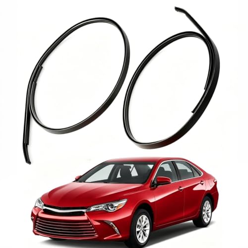 HIMARKLIF Roof Drip Molding Weatherstrip, Car Roof Seal Strip Compatible with Toyota Camry 2012-2017 Replace # 75555-06080 75555-06100 75556-06080 75556-06100 (Left & Right Side)