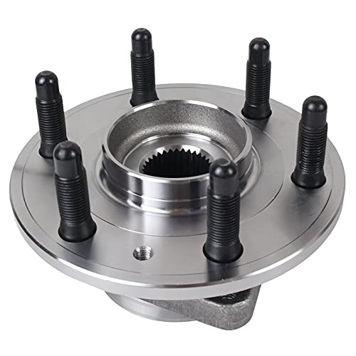 PAROD Pair 513277 Wheel Bearing and Hub Assembly Front/Rear Compatible with 08-17 Buick Enclave, 09-17 Chevy Traverse, 07-16 GMC Acadia, 07-10 Saturn Outlook 6 Lugs w/ABS