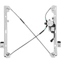 XIMAKA Front Driver Side Power Window Regulator with Motor (2 Pins) Fit for 2001-2006 Chevrolet Silverado 1500 3500, Avalanche Suburban GMC Sierra 1500 2500 3500 Yukon XL Cadillac Escalade, 741-644