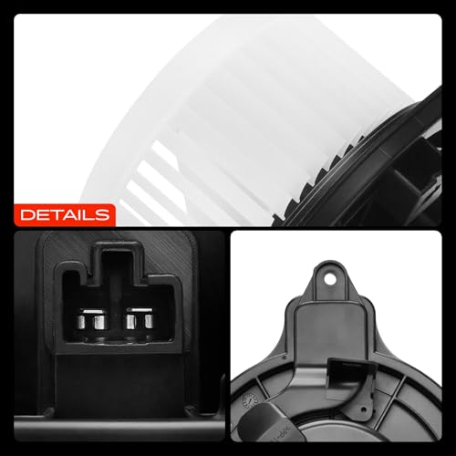 A-Premium Front HVAC Heater Blower Motor Replacement for Toyota Tacoma 2005-2015, with Fan Cage - Replace# 87103-04043, 87103-04044
