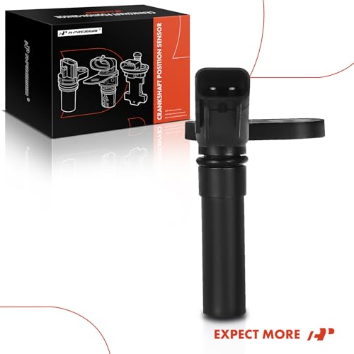 A-Premium Engine Crankshaft Position Sensor Compatible with Ford, Lincoln & Mercury - Crown Victoria, F150 F250 Super Duty, Explorer, Mustang, Expedition, E150, E250, Navigator, Mark LT - #1W7E6C315AA