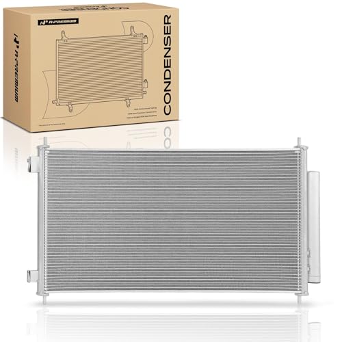 A-Premium Air Conditioning A/C Condenser - Fits for 3599 - Compatible with 2007-2011 Honda CR-V L4 2.4L, Sport Utility