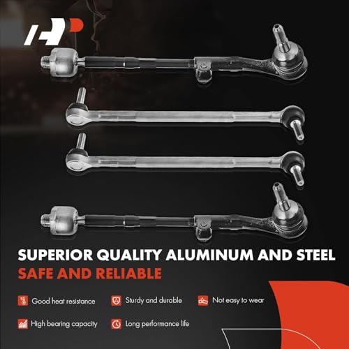 A-Premium Set of 8, Front Lower Forward & Rearward Control Arm, Sway Bar Link, Inner & Outer Tie Rod End Assembly, Compatible with BMW - 2006-2015 - 128i 135i 325i 330i 328i 335i 335d 335is X1
