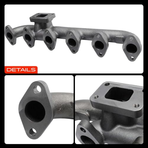 A-Premium Exhaust Manifold Kit W/Gaskets & Nuts & Bolts [5.9L] Compatible with Dodge Ram 2500 3500 2004-2009