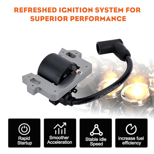 GCV160 Ignition Coil for Honda GC160 GCV190 GC190 Engine HRR216 HRT216 HRN216 HRX217 Lawn Mower Replace 30500-ZL8-004 30500-ZL8-014 30500-Z0J-004 30500-z8b-901 30500-z8b-903