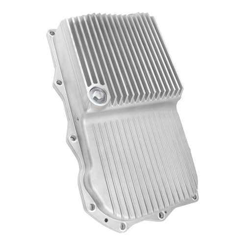 28053000 PPE Heavy Duty Cast Aluminum Transmission Oil Pan w/Filter for 2013-2021 Ram 1500 5.7L V8/3.0L EcoDiesel Engines & 2015-2021 Dodge Challenger/Charger 5.7L/6.4L V8 Engines