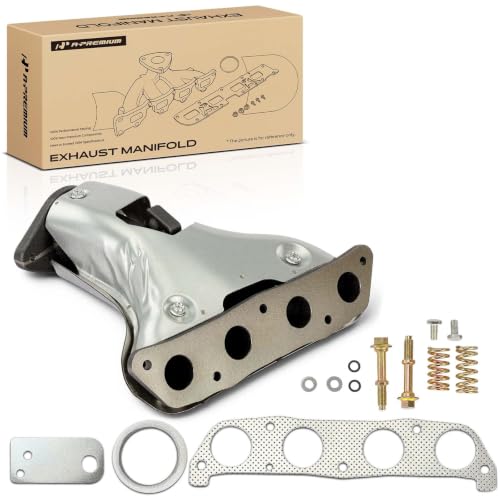 A-Premium [L4 1.8L] Engine Exhaust Manifold Kit W/Gaskets Compatible with Toyota Corolla 2002-2008, Matrix 2003-2008 & Pontiac Vibe 2003-2008, Replaces 171040D040 1710422100