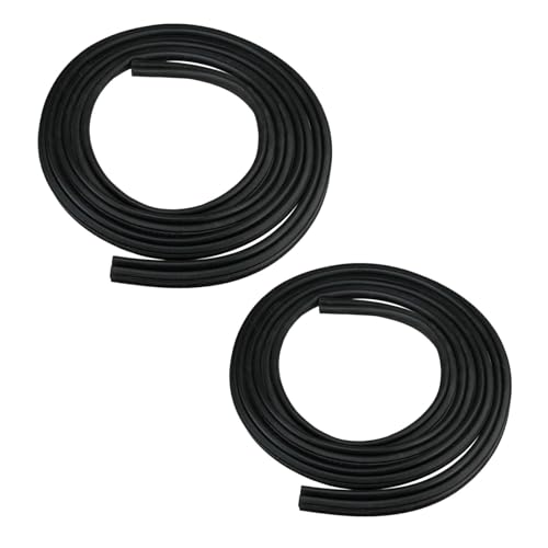 TRQ Door Weatherstrip Seal Kit Front Driver & Passenger Side Compatible with 1995-2004 Chevrolet Blazer 1995-2001 GMC Jimmy