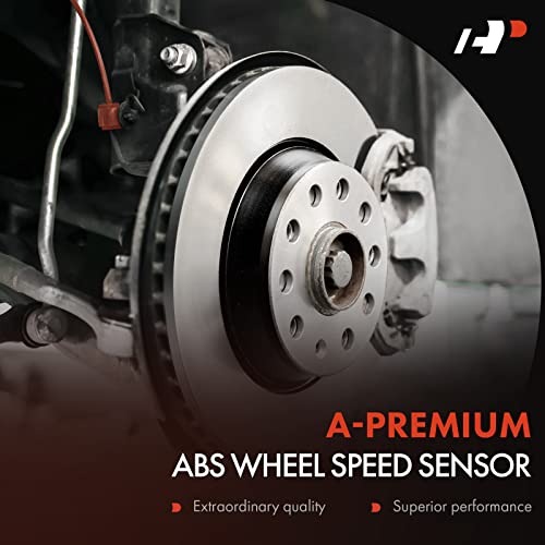 A-Premium 2PC Set Front ABS Wheel Speed Sensor Compatible with Subaru Forester 2008-2012, Impreza 2008-2010 - Front Driver and Passenger Side, Replace# 27540AG100, 27540AG101