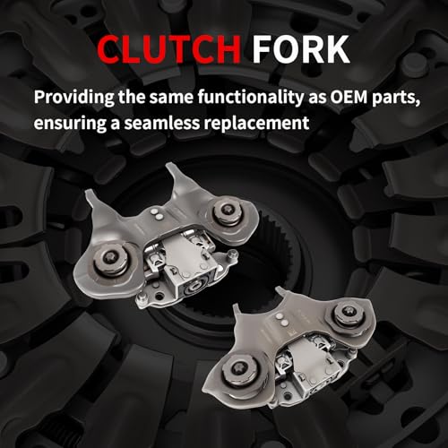 6DCT250 DPS6 Auto Transmission Clutch Kit Dual Clutch Release Fork Lever Compatible with 2011-2019 Ford Focus/Fiesta/B-MAX/EcoSport Repalces 602000800