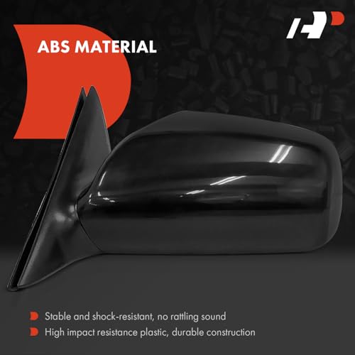 A-Premium Driver Side Power Door Mirror - Compatible with Toyota Camry 2007 2008 2009 2010 2011 - Non-Heated, Non-Folding, Black Outside Rear View Mirror - Replace# 8794006190