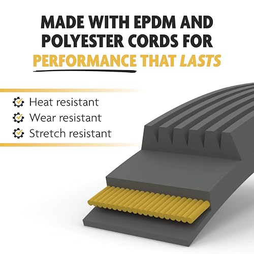 Top Drive, 6PK2135, Premium Engine EPDM Serpentine Belt, 84.61" Length