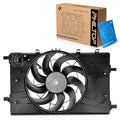 PHILTOP 620658 Radiator Cooling Fan Assembly, Compatible with 2011-2015 Cruze 1.4/1.8L, 2012-2017 Verano 2.4L, 2016 Cruze Limited, Replace # 13368577, 13360891, 13267634, 13335183, 620658, 13360890