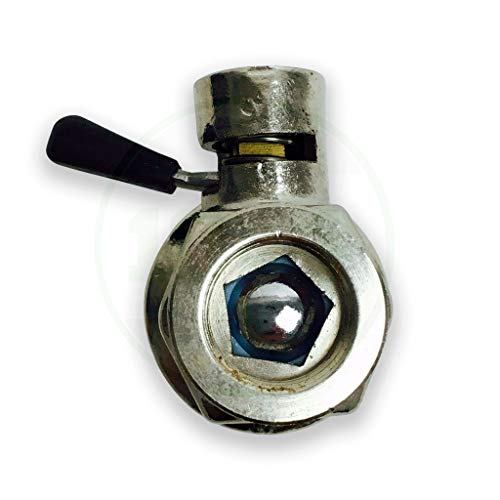 EZ (EZ-211) Silver 27mm-2.0 Thread Size Oil Drain Valve
