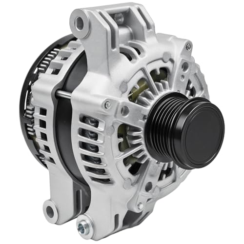 New Alternator Compatible with 11-18 Chrysler 300, 2011-2018 Dodge Charger Durango V6 3.6L, 2011-2018 Jeep Grand Cherokee V6 3.6L, 2013-2015 Ram 1500 V6 3.6L, 15-18 Dodge Challenger, 56029789AA 11598N