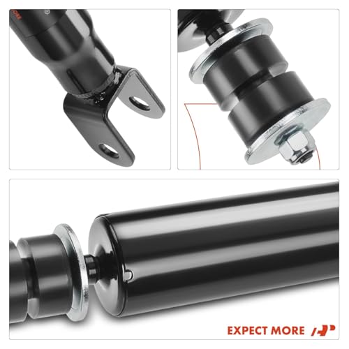 A-Premium Front and Rear Shock Absorbers Struts Compatible with Chevrolet GMC Silverado 1500 Sierra 1500 (Classic) 1999-2007 -[4WD, Exc. Electronic Suspension & Quadrasteer]