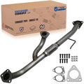 Exhaust Flex Y Pipe Replacement for Honda Odyssey 3.5L V6 EX, EX-L, LX, Touring (2005-2010) Stainless Steel Direct Fit Repair Kit with Gaskets Hardware - EXCLUSIVE EXHAUST