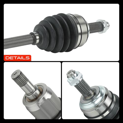 A-Premium Front Left Driver Side CV Axle Shaft Assembly Compatible with Honda Civic 2014-2015 1.8L, CR-Z CRZ 2011-2015 1.5L, Automatic CVT Transmission Only