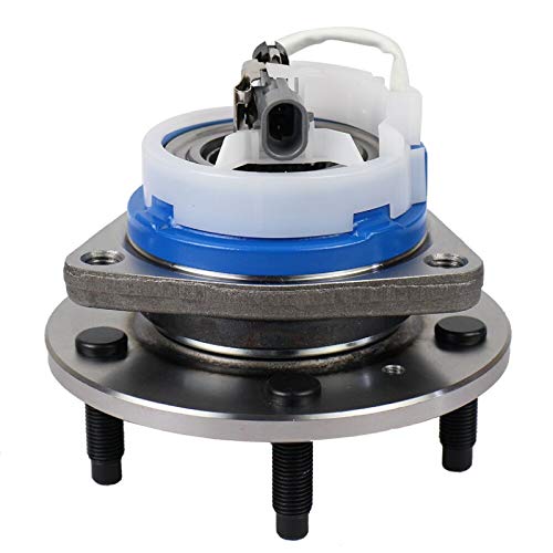 Autoround 513121 Front Wheel Hub Bearing Assembly Fit for Chevy, Buick, Cadillac, Pontiac, Oldsmobile- Lesabre, Lacrosse, Century, Regal, Lucerne, DeVille, Eldorado, Grand Prix 5 Lug w/ABS