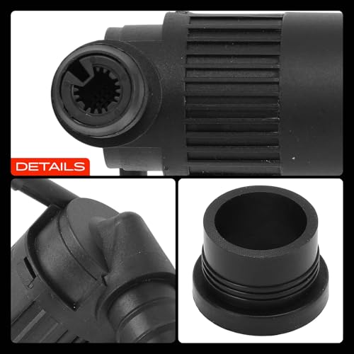 A-Premium Front Windshield Washer Pump Compatible with Ford F-150 Lightning, F-250 F-350 Super Duty, Fusion, Taurus, Ranger, Police Interceptor Sedan & Lincoln MKZ, MKS, Continental & Mercury Sable