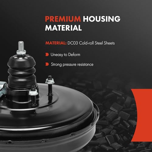 A-Premium Vacuum Power Brake Booster Compatible with Kia Sorento 2014-2020 & Hyundai Santa Fe/Santa Fe XL 2013-2016, Santa Fe Sport 2013-2018, Without Master Cylinder