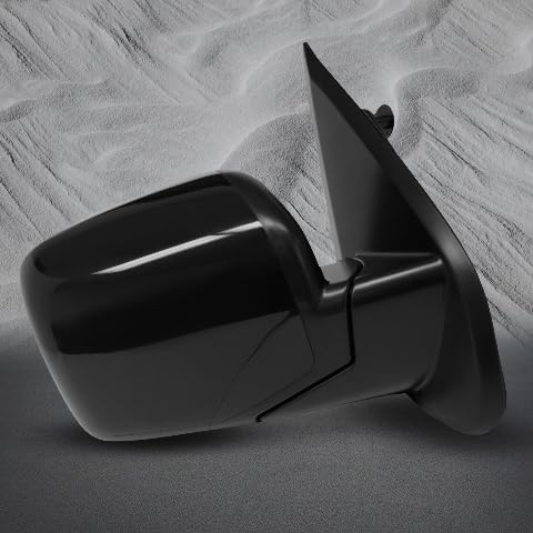 PM Auto Driver & Passenger Side Mirrors, Left-Right Power Heated Paintable Manual Folding Replacement For 2009-2015 Honda Pilot, Door Mirror Pair of 2