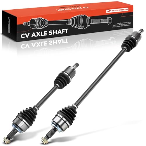 A-Premium Pair (2) Front CV Axle Shaft Assembly Compatible with Honda Civic 2006 2007 2008 2009 2010 2011 2012 2013 2014 2015 L4 1.8L, Automatic Transmission, Driver and Passenger Side