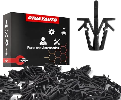 OTUAYAUTO 30PCS Grille Clips Retainer - Length 19mm Interior Trim Panel Grille Fastener Replacement for Toyota Tacoma 1995-2004, 4Runner 1989-2002, Pickup 89-95, RAV4 01-05 Replace OEM 90467-12040