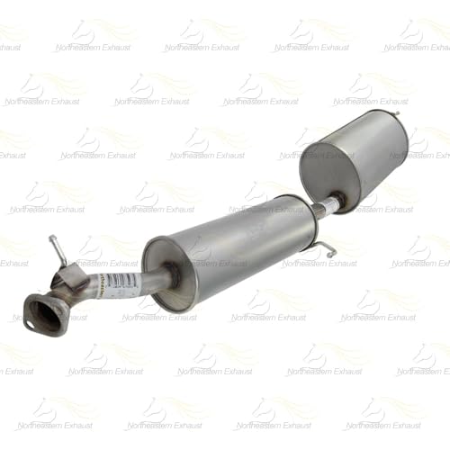 Northeastern Exhaust | Stainless Steel Muffler & Tail Pipe Exhaust System Kit Compatible for 2003-2011 Honda Element 2.4L | Free Clamp, Spring Bolt Kit and Gaskets Included
