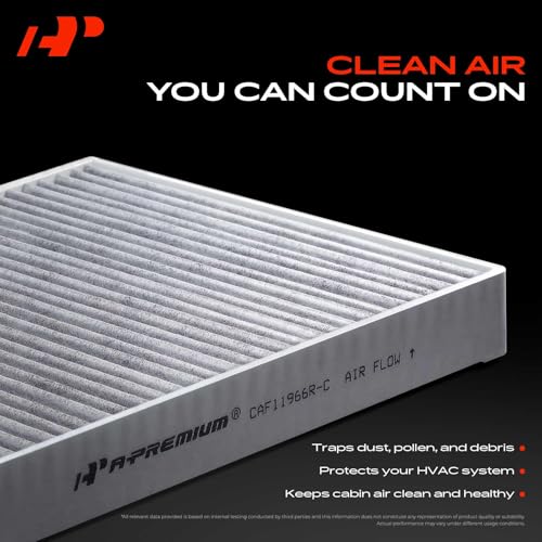 A-Premium Cabin Air Filter with Activated Carbon Compatible with Mercedes-Benz Sprinter 2500/3500 2010-2018, Sprinter 3500XD 2018 & Dodge Sprinter 2500/3500 & Freightliner Sprinter 2500/3500