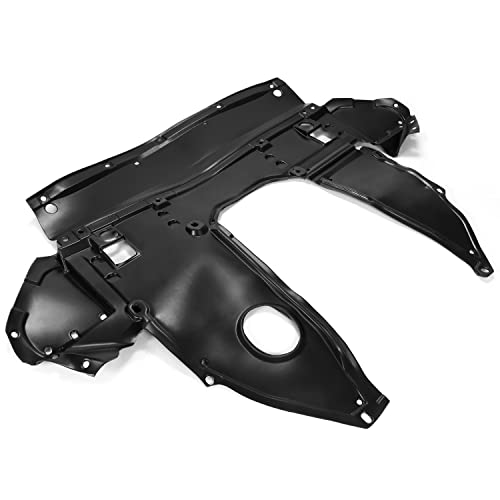 ALMULOO Engine Splash Shield Compatible with 2016-2023 Nissan Maxima 3.5L 2016-2018 Nissan Altima 2.5L 3.5L Replacement for 75890-9HS0A NI1228164 Plastic