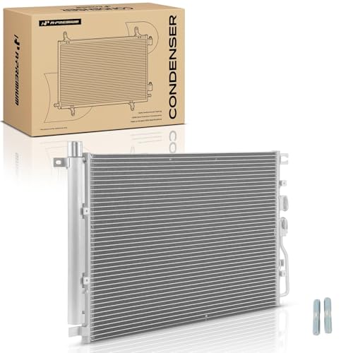 A-Premium Air Conditioning A/C Condenser Compatible with 2010-2015 Chevrolet Equinox & 2010-2015 GMC Terrain, Replace# 20839794