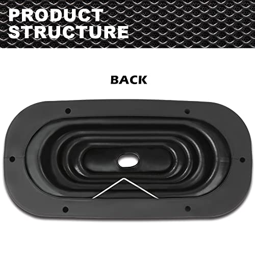 CROSSDESIGN Transfer Case Shift Boot Black Rubber