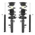 COMPLETESTRUTS - Front Complete Strut Assemblies with Coil Springs and Rear Shock Absorbers Replacement for 2013-2019 Ford Escape - Set of 4