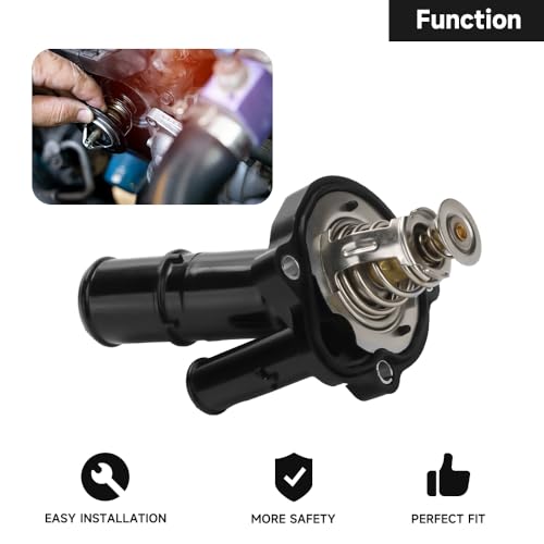 YOLLKY Coolant Thermostat Housing for Mazda 3 5 MX-5 Miata LF7015170
