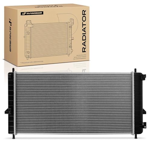 A-Premium Engine Coolant Radiator with Transmission Oil Cooler Compatible with Chevy Cobalt 2005-2010 & Pontiac G5 2007-2010 & Pontiac Pursuit 2005-2006 & Saturn Ion, Auto trans., Replace# 52482167
