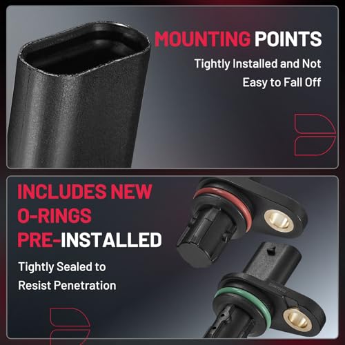 BDFHYK PC850+PC903 Cam Camshaft Position Sensor 2PCS Compatible with Chevy Aveo, Sonic, Aveo5, Trax, Cruze, Cruze Limited, Compatible with Pontiac G3
