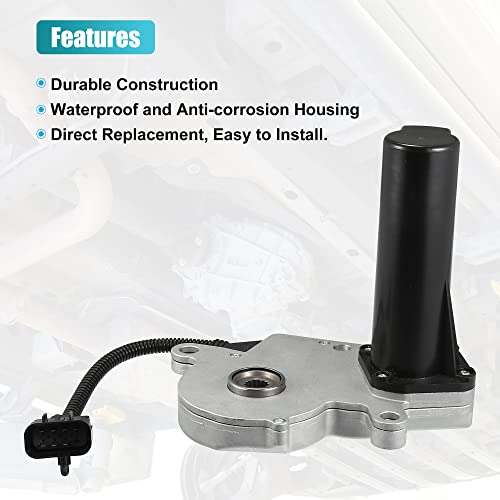X AUTOHAUX 4WD Transfer Case Shift Encoder Motor for Chevy Silverado Avalanche Suburban Tahoe for Ram 1500 2500 for GMC Sierra Yukon XL Transfer Case Shift Motor 19125571