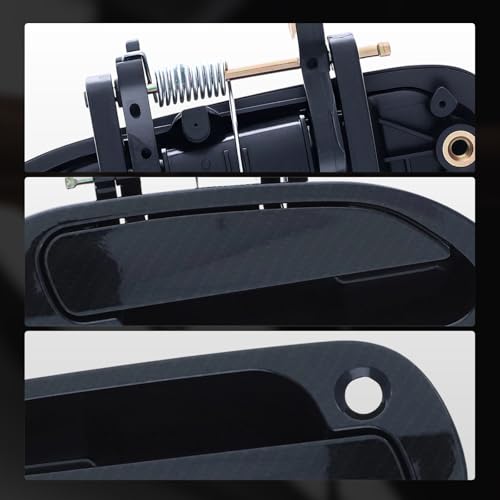 A-Premium Front Right Passenger Side Exterior Door Handle with Keyhole