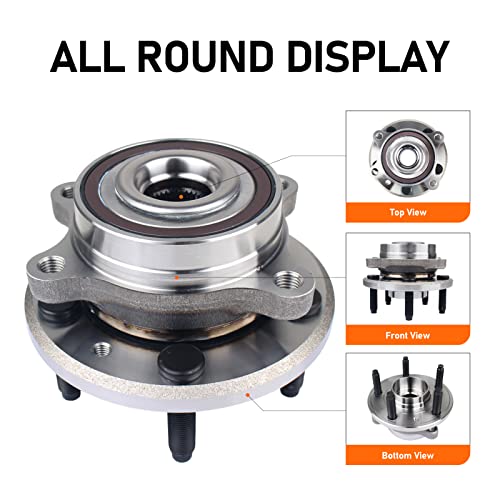 PAROD 513275 Pair Front/Rear Wheel Bearing Hub Assembly