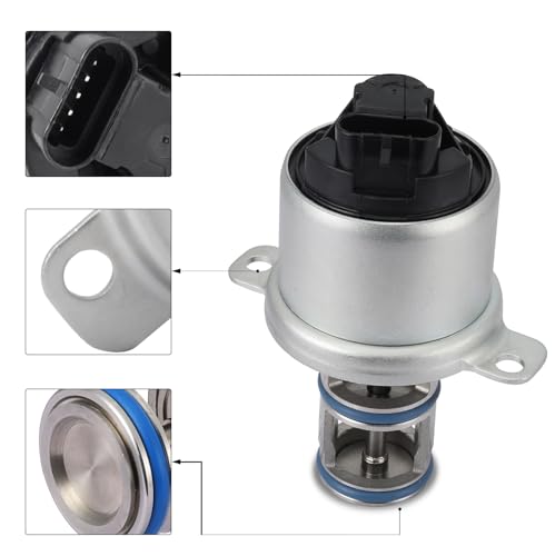AULINK EGV1034 5C3Z9F452AA EGR Exhaust Gas Recirculation Valve 6.0 Powerstroke For Ford F250 F350 F450 F550 Super Duty 2005-2007,E-350 E-450 Super Duty 2005-2010,Excursion 2005 EGV1031 CX2466RM