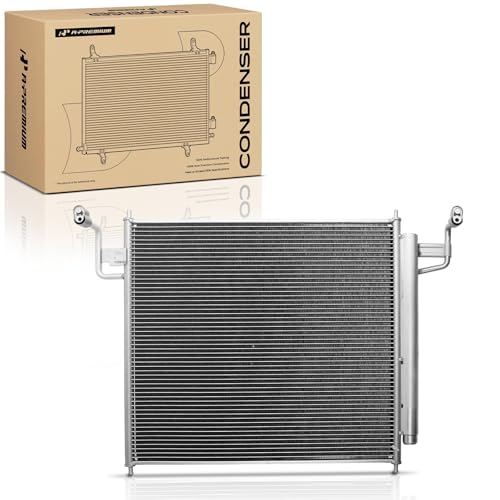 A-Premium Air Conditioning A/C Condenser Compatible with Nissan Titan 2004-2015, Armada 2005-2015, Pathfinder Armada & Infiniti QX56 2004-2010, V8 5.6L, Replace# 921007S200