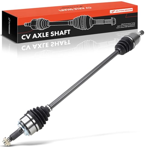 A-Premium Front Right Passenger Side CV Axle Shaft Assembly Compatible with Honda Civic 2006-2013, Civic CNG 2014-2015, L4 1.8L & 5-Speed Automatic Transmission Only, Not For Manual or Auto CVT