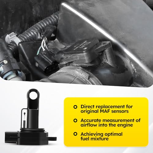 Mass Air Flow Meter MAF Sensor Compatible with 1999-2014 Mazda 1999-2008 Toyota 1999-2003 Lexus 2005-2006 Scion,197-6020 158-0777 22204-21010 213-3037 22204-07010 L321-13-215