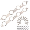 12617944 Exhaust Manifold Gasket Set Compatible with Silverado Sierra Suburban 1500 2500 HD Yukon CTS Escalade MLS LS LQ LM7 4.8L 5.3L 5.7L 6.0L 6.2L, Manifold Gaskets with Bolts
